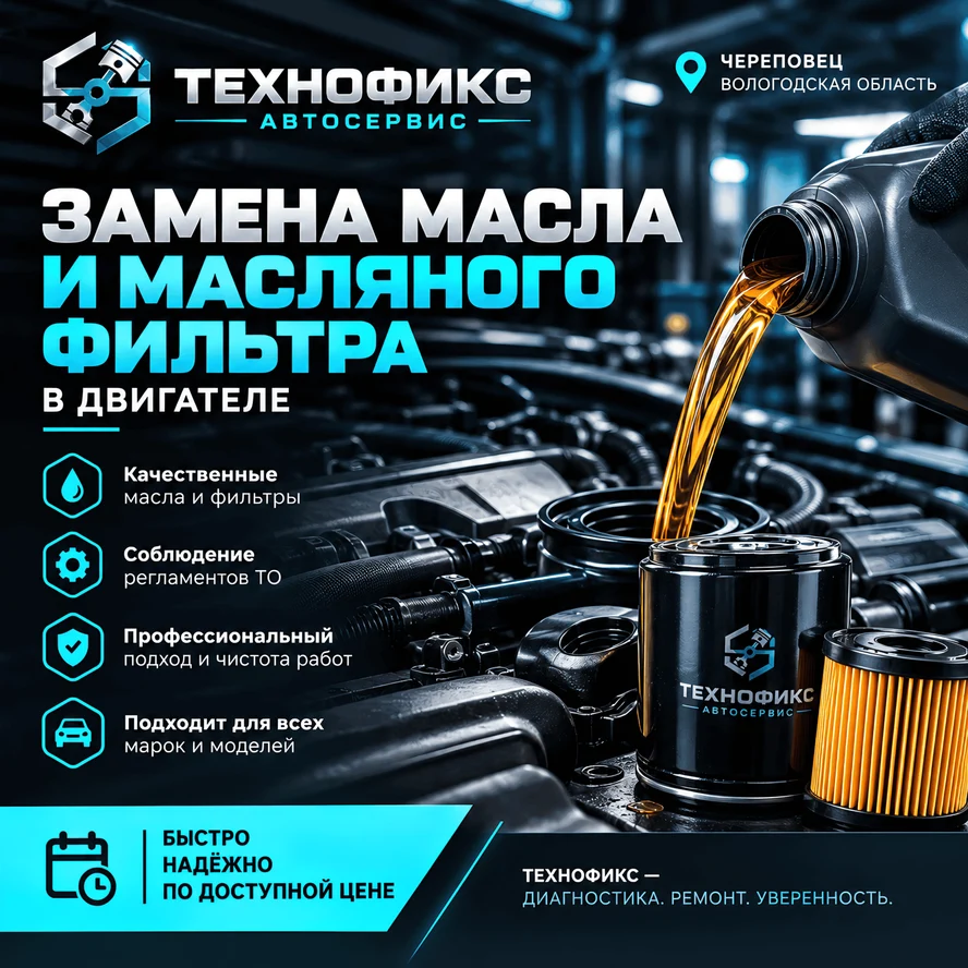 Замена масла в ДВС